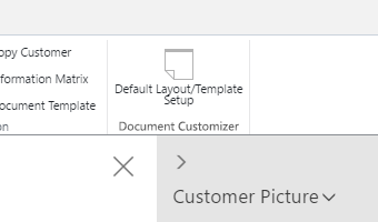 Customer specific templates for Dynamics 365